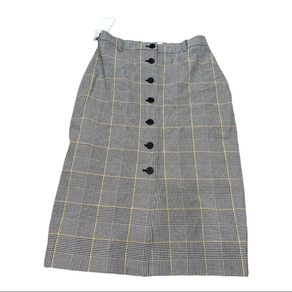 Wilfred leona midi button straight skirt new with tags Size 10 - Picture 1 of 6